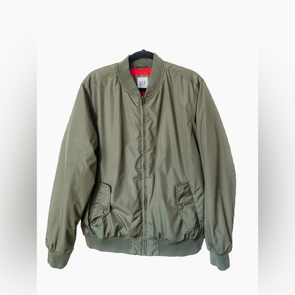 Gap Green Bomber Jacket - Picture 1 of 5